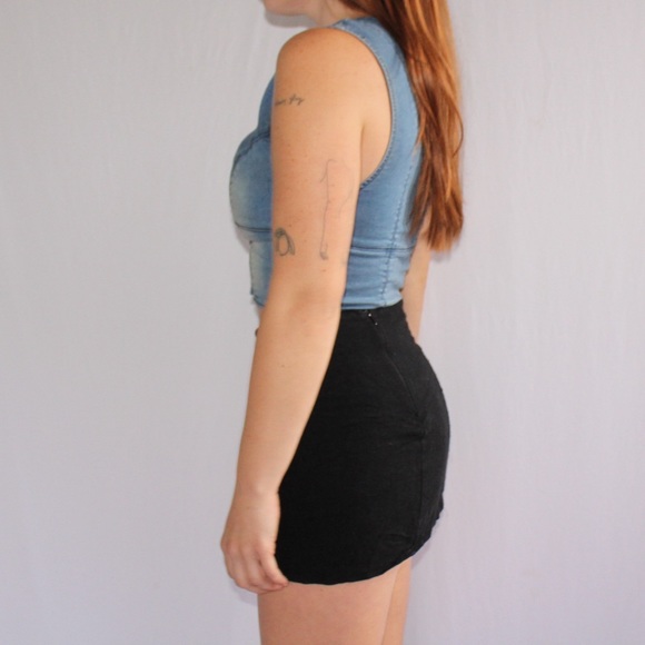 Urban Outfitters Y2K Jean vest top - Picture 3 of 4